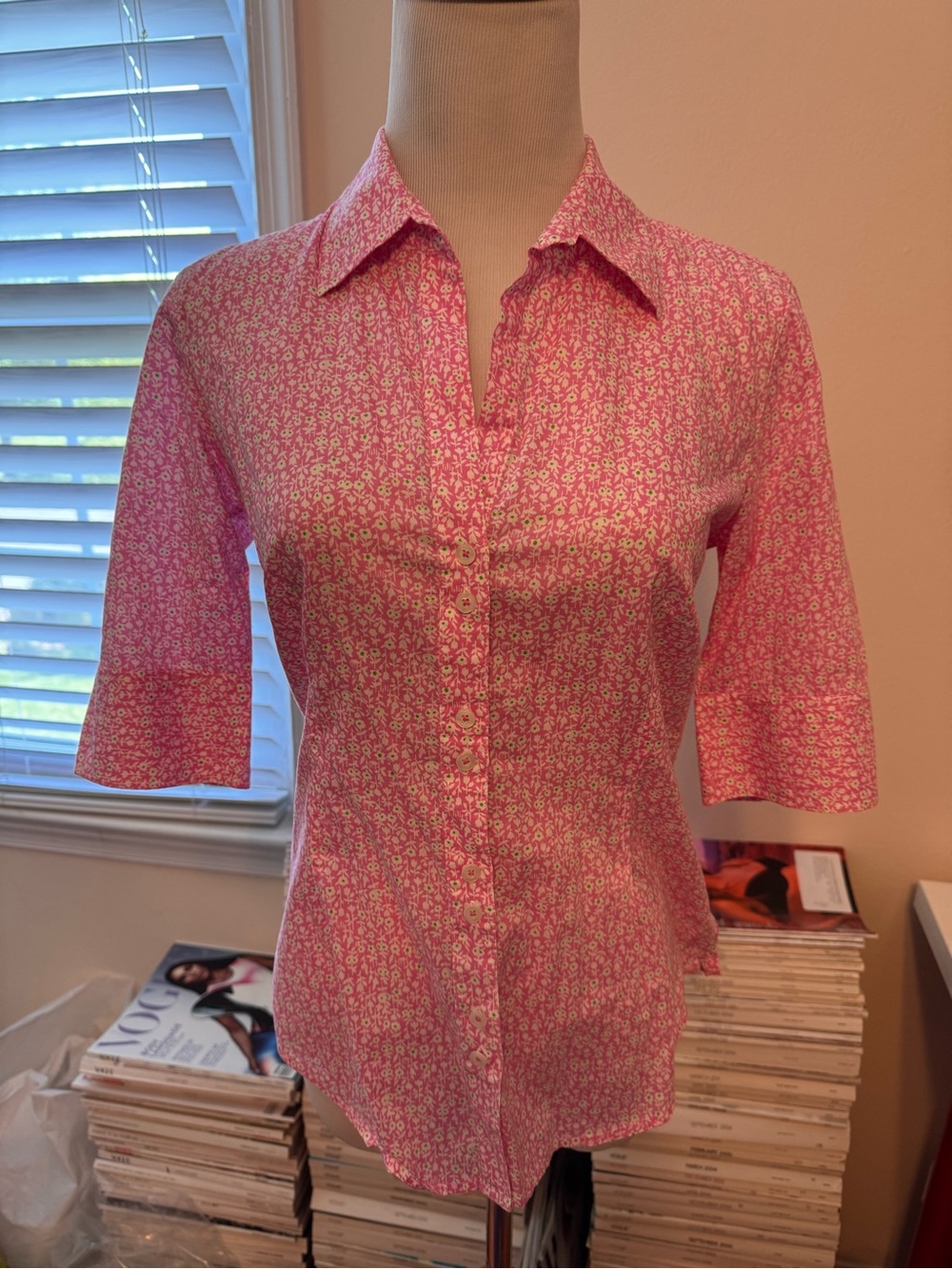 Lilly Pulitzer Pink Blouse